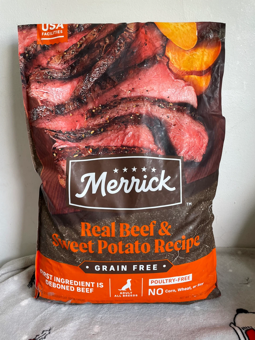 20lba Merricks Dog Food (Chicken Free)