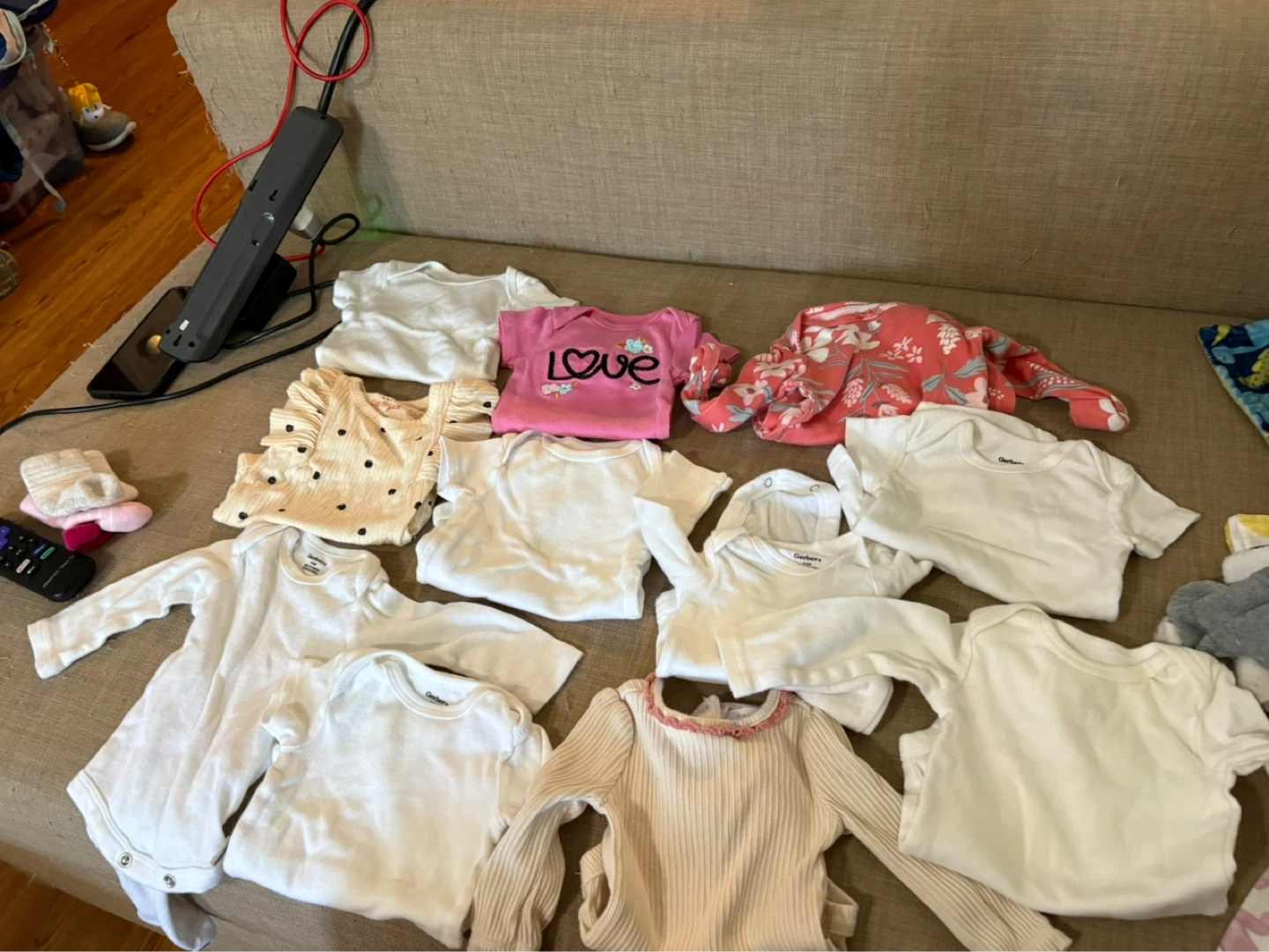 Baby Clothes Lot - Onesies and Pants - photo 3