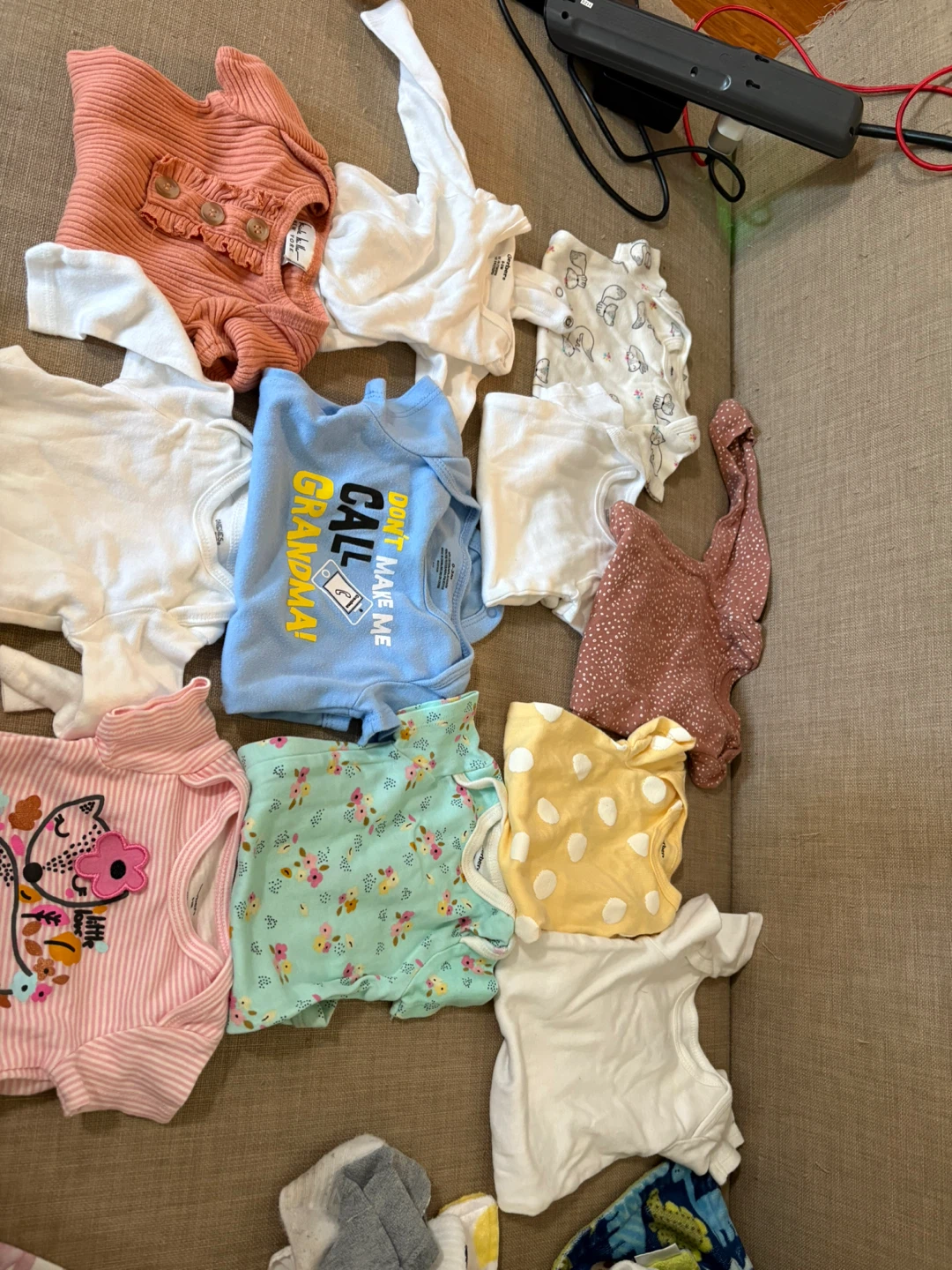 Baby Clothes Lot - Onesies and Pants - photo 2