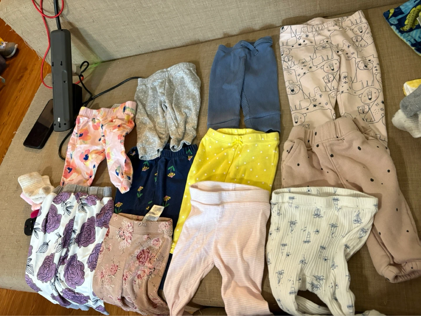 Baby Clothes Lot - Onesies and Pants