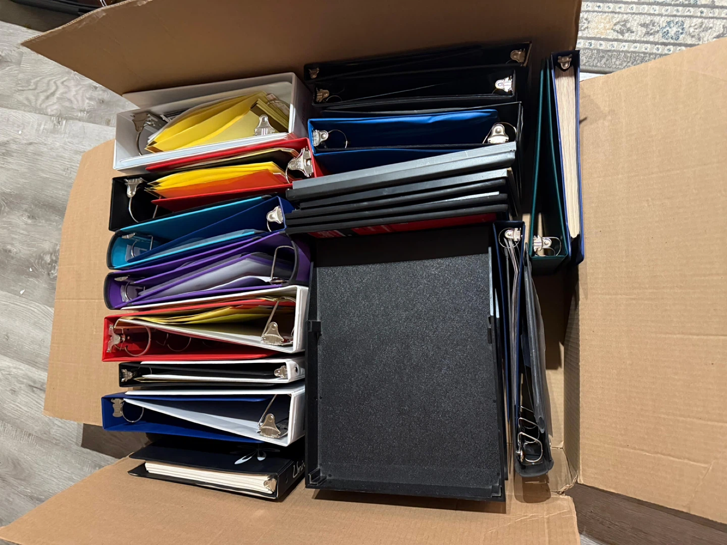 Office Organization Lot: Binders, Desk Organizers, Frames - photo 2