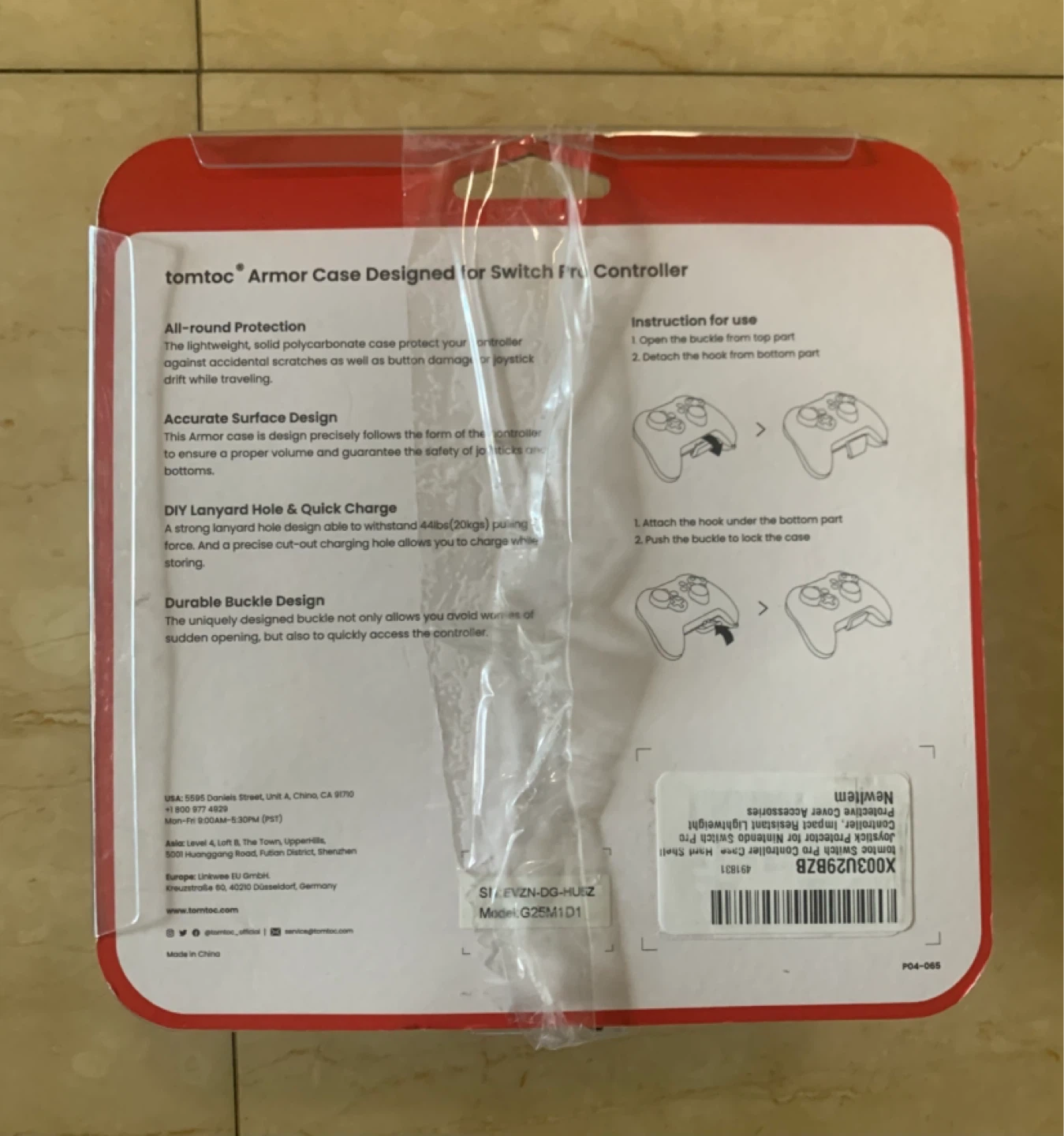 tomtoc Armor Case for Nintendo Switch Pro Controller - photo 2