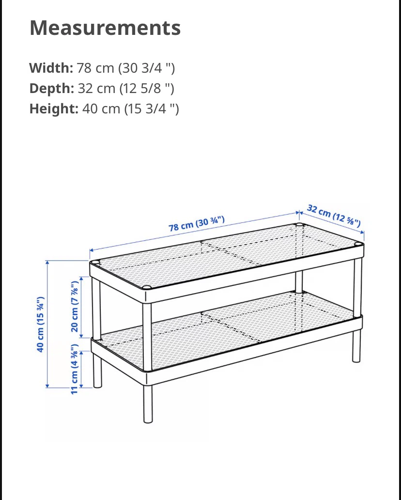 IKEA MACKAPAR Shoe Rack - photo 4