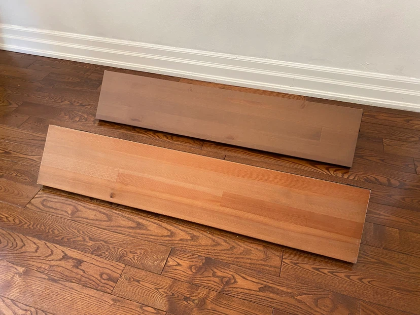 2x IKEA FJALLBO Wall Shelves - photo 2