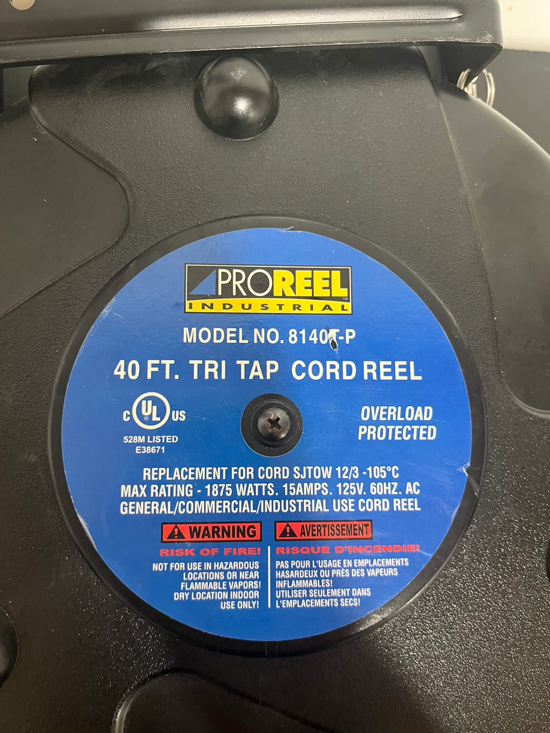ProReel 40 FT. Tri Tap Cord Reel - photo 2