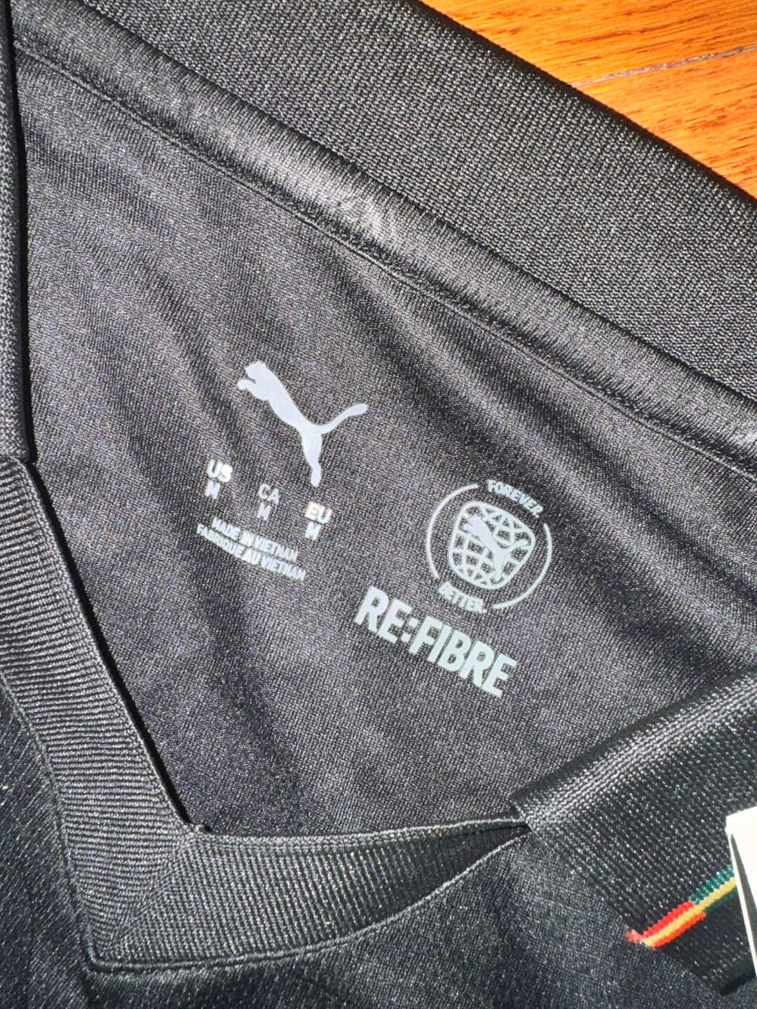 Portugal Soccer Jersey - Black - Medium - photo 3