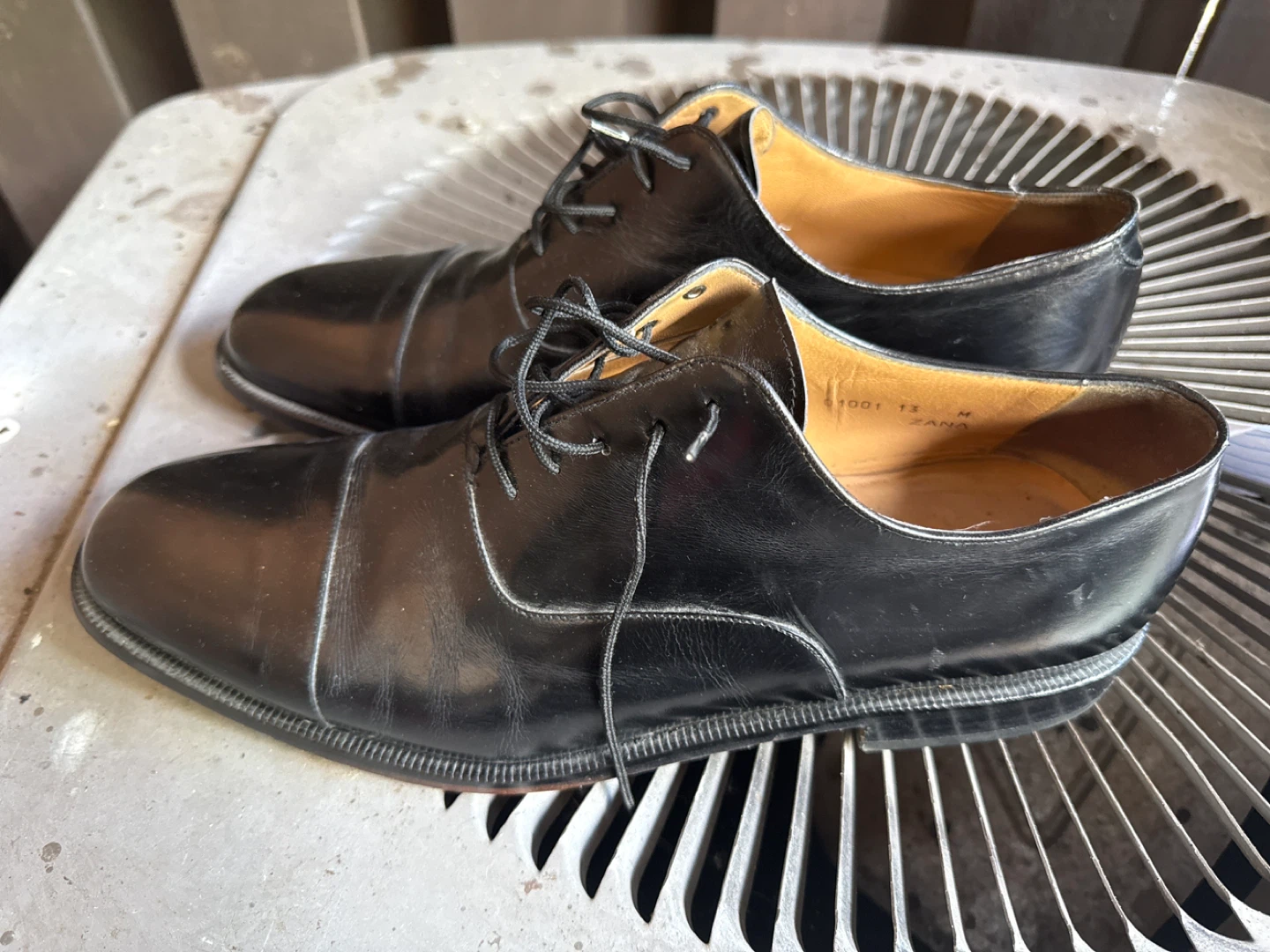 Bruno Magli Cap Toe Oxford Shoes size 13 - photo 4