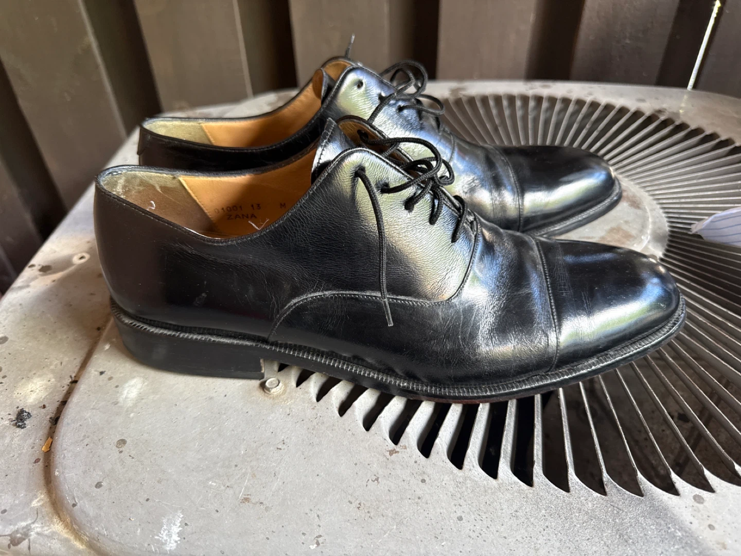 Bruno Magli Cap Toe Oxford Shoes size 13 - photo 2
