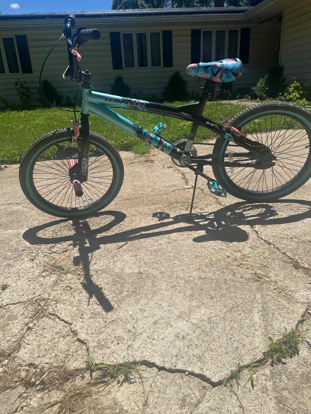 Bike without training wheels