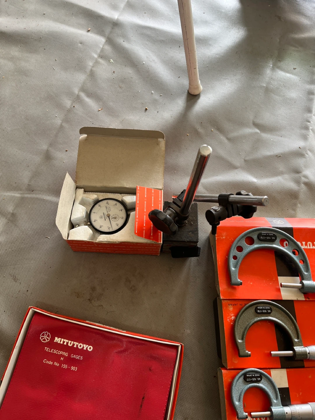 Mitutoyo Telescoping Gauges and Micrometers Set - photo 4