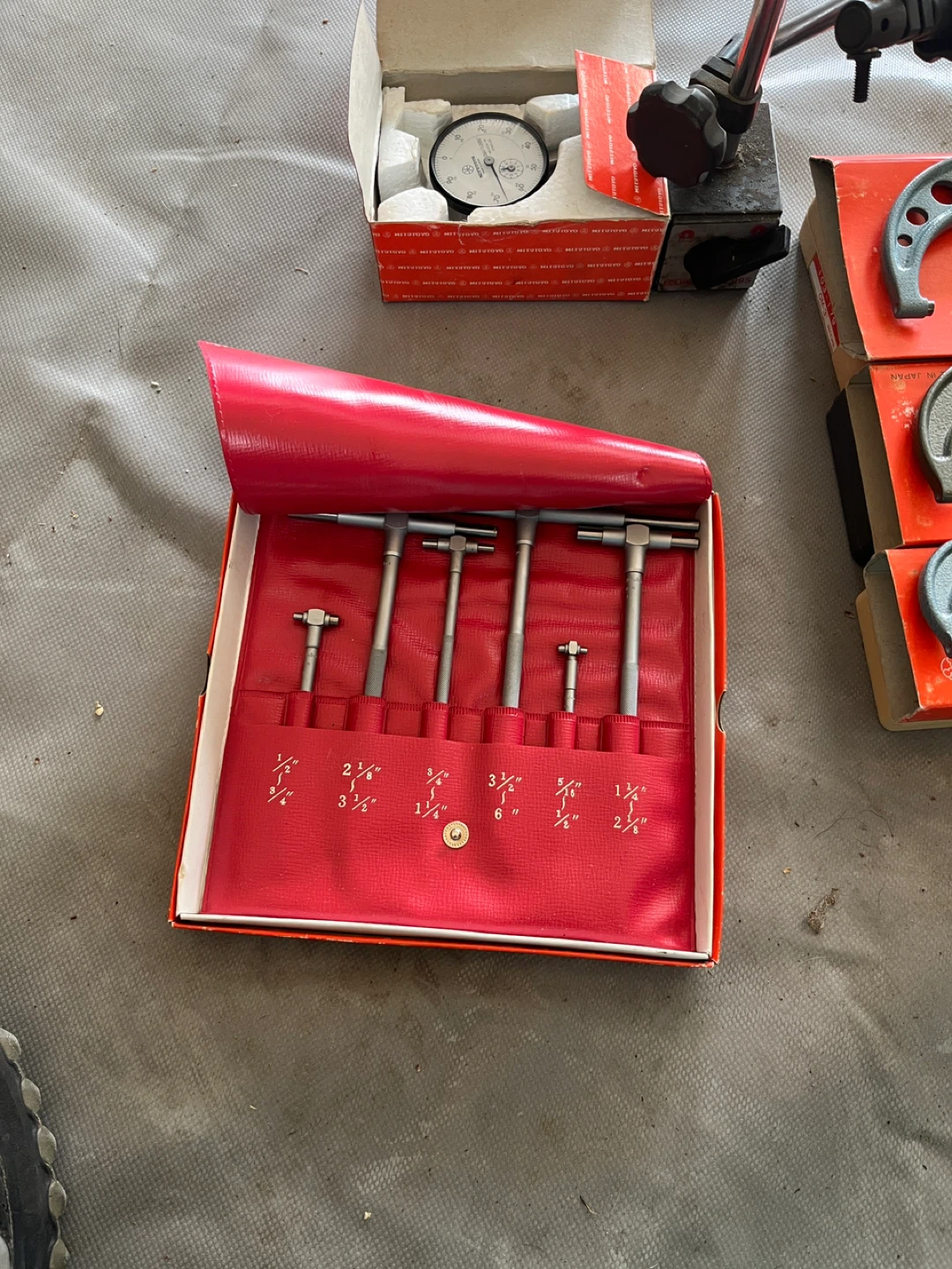 Mitutoyo Telescoping Gauges and Micrometers Set - photo 3
