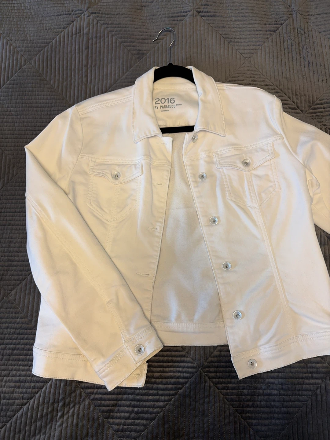 2016 by Parasuco White Denim Jacket