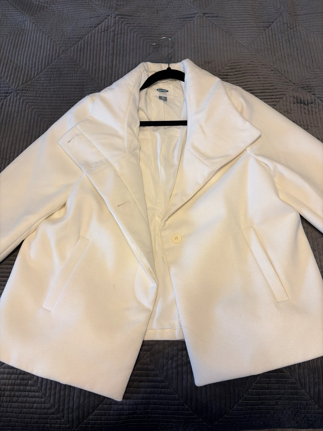 Old Navy White Coat