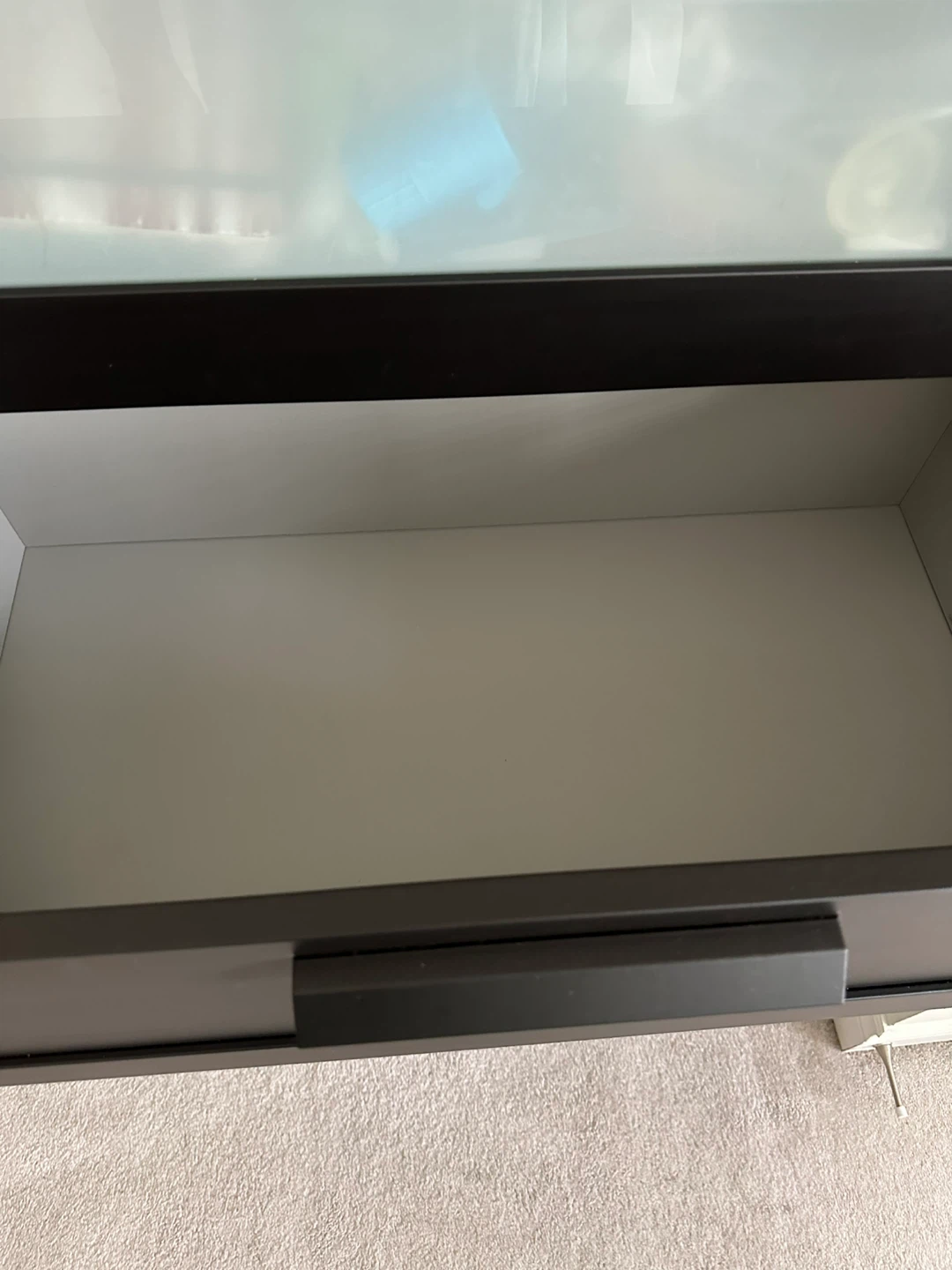 IKEA BRIMNES 4 drawer black chest - photo 3