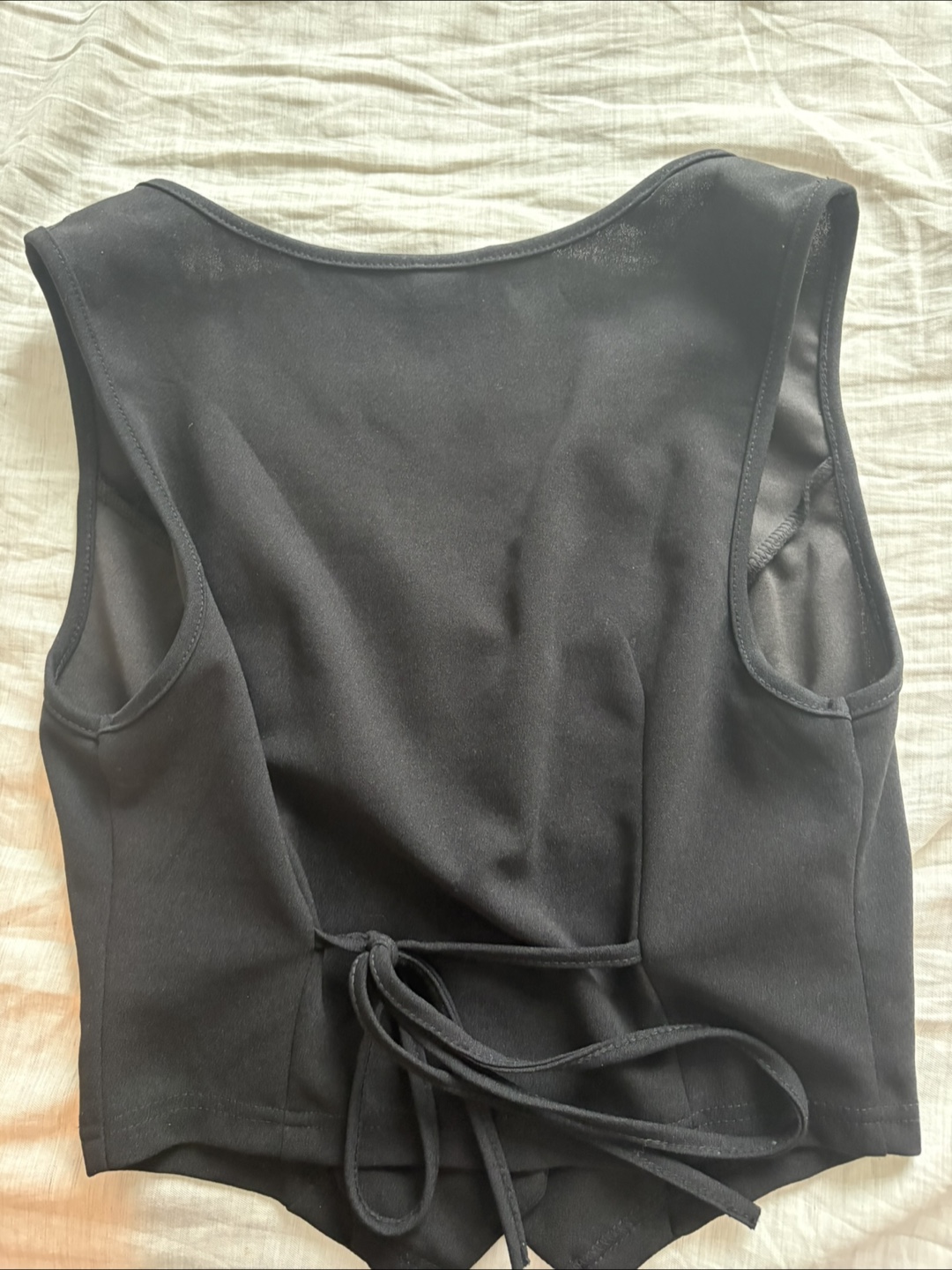 SHEIN Black Button-Up Vest - photo 3