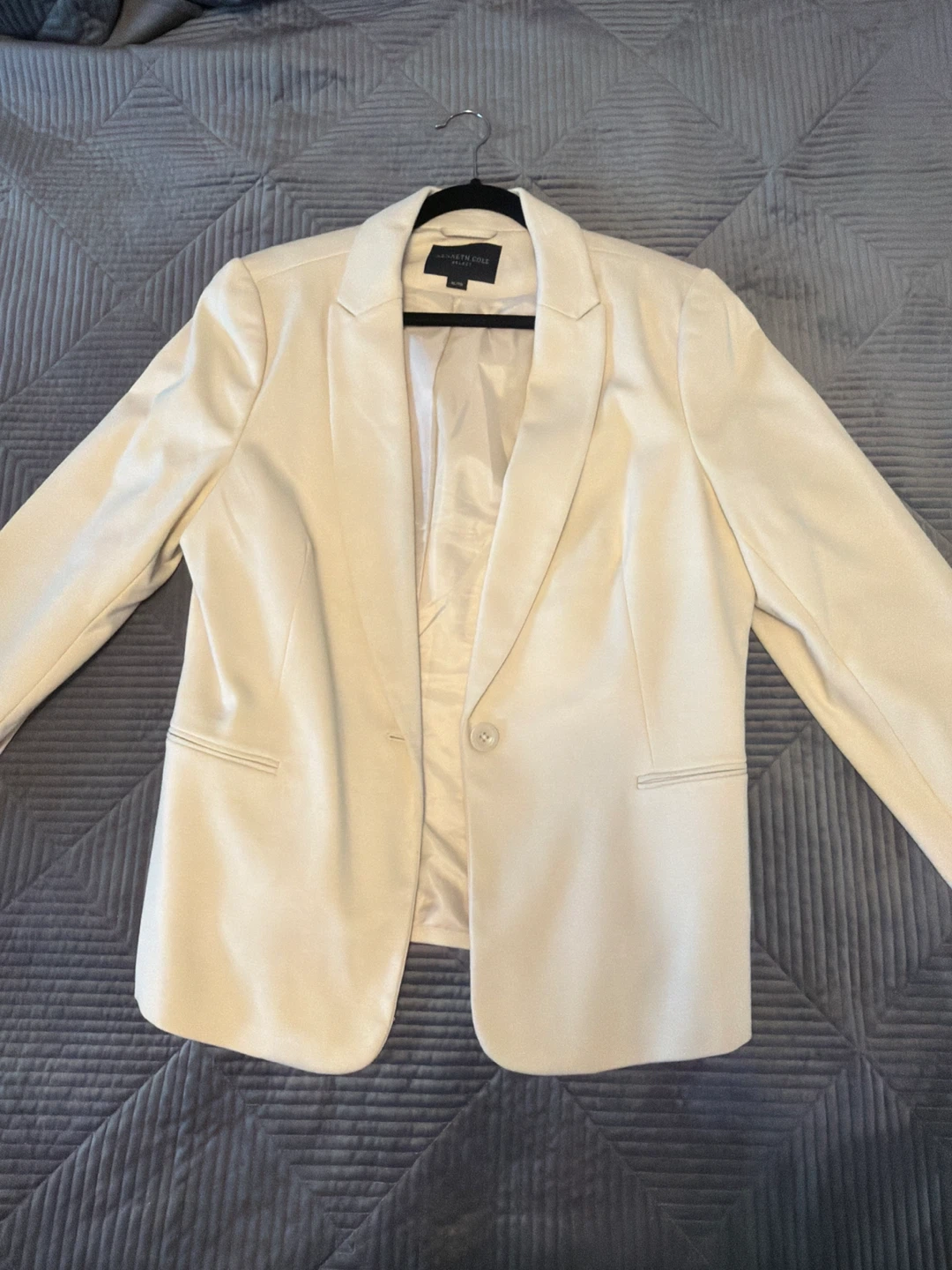 Kenneth Cole Select Cream Blazer