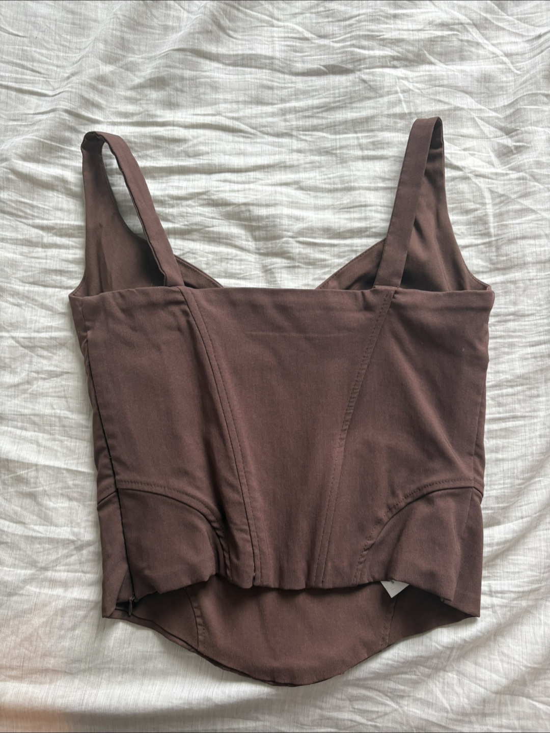 Brown Corset Top from Zara - photo 3