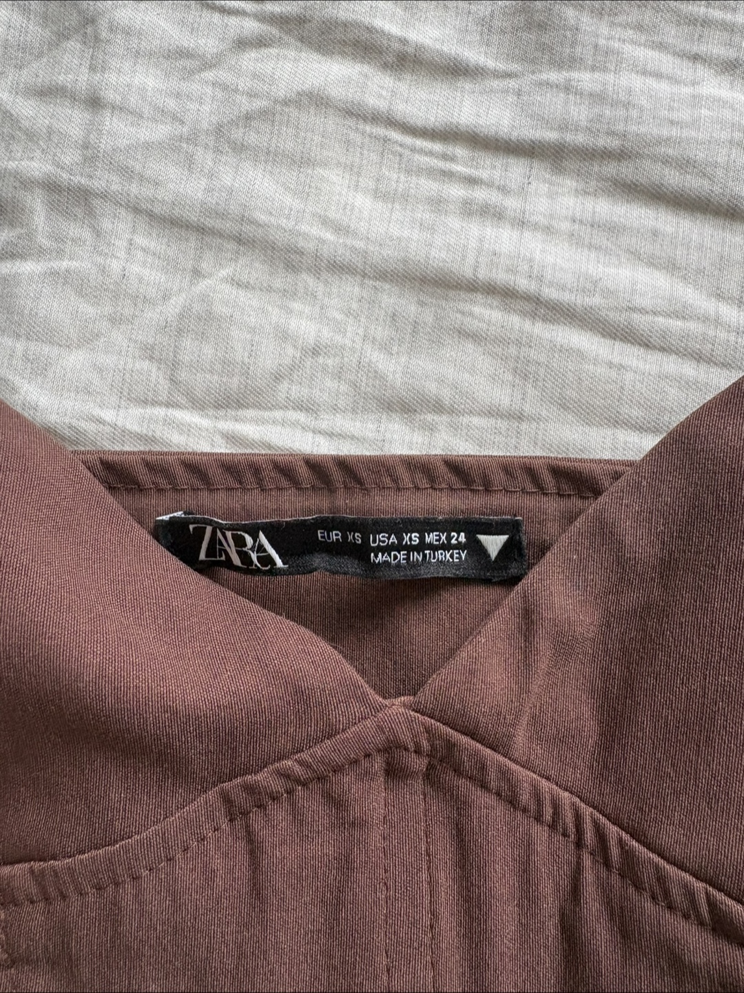 Brown Corset Top from Zara - photo 5