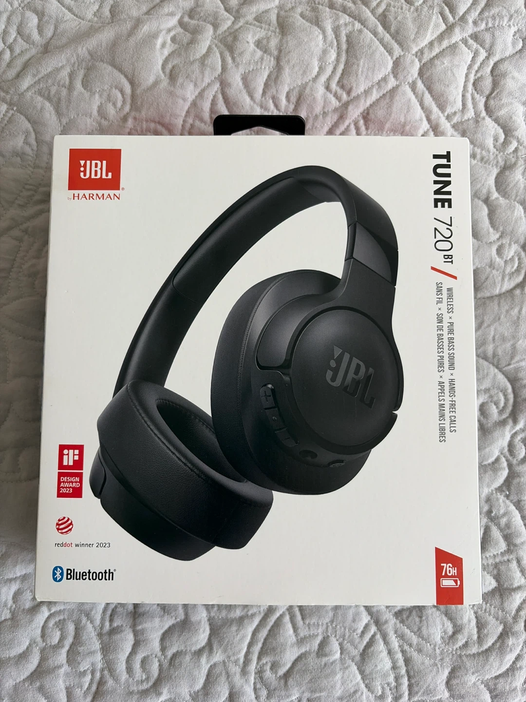 Unopened- JBL TUNE 720 BT Wireless Headphones