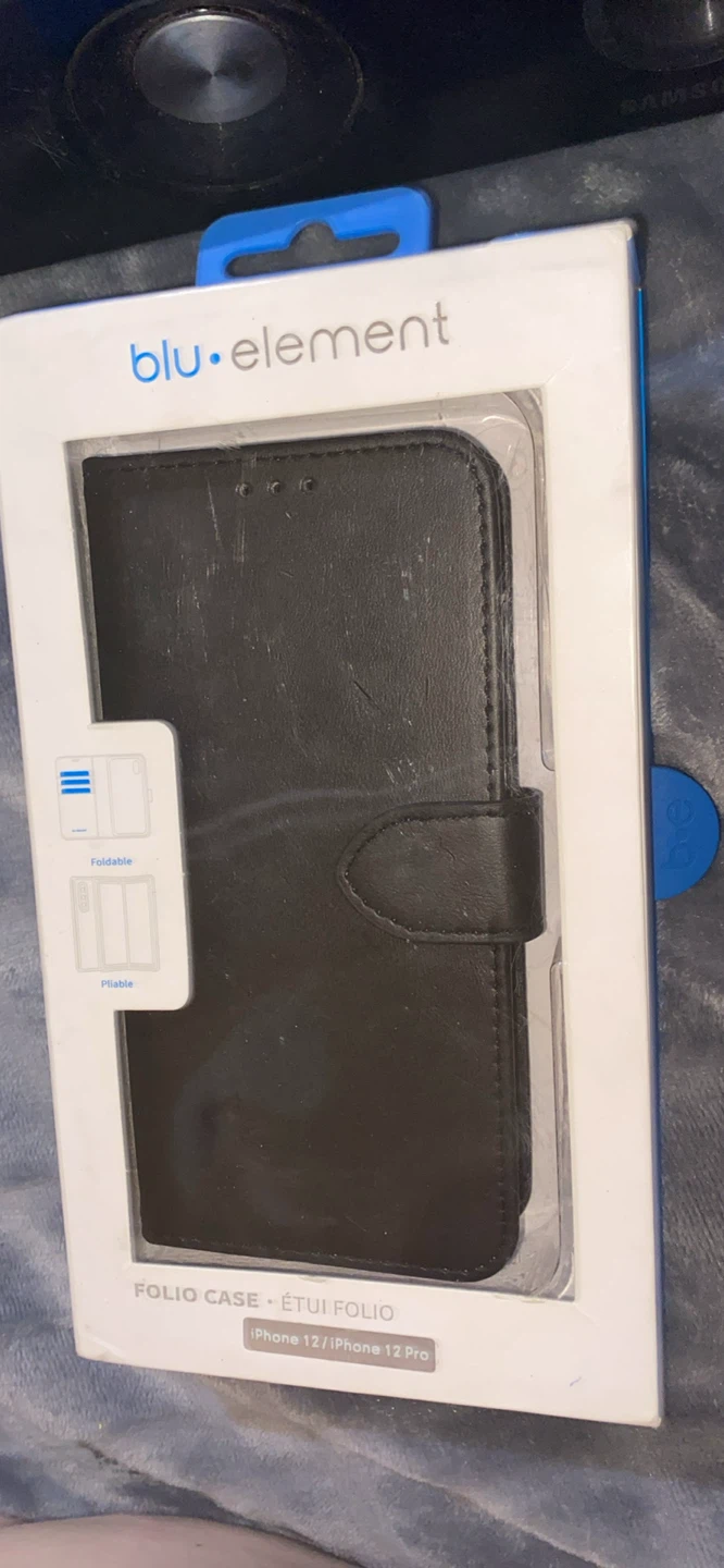 Blu Element Folio Case for iPhone 12/12 Pro