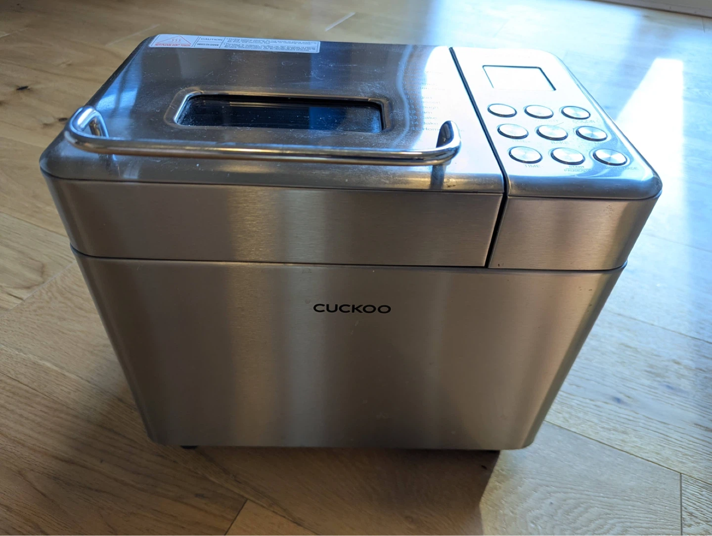 Cuckoo Stainless Steel Bread Maker