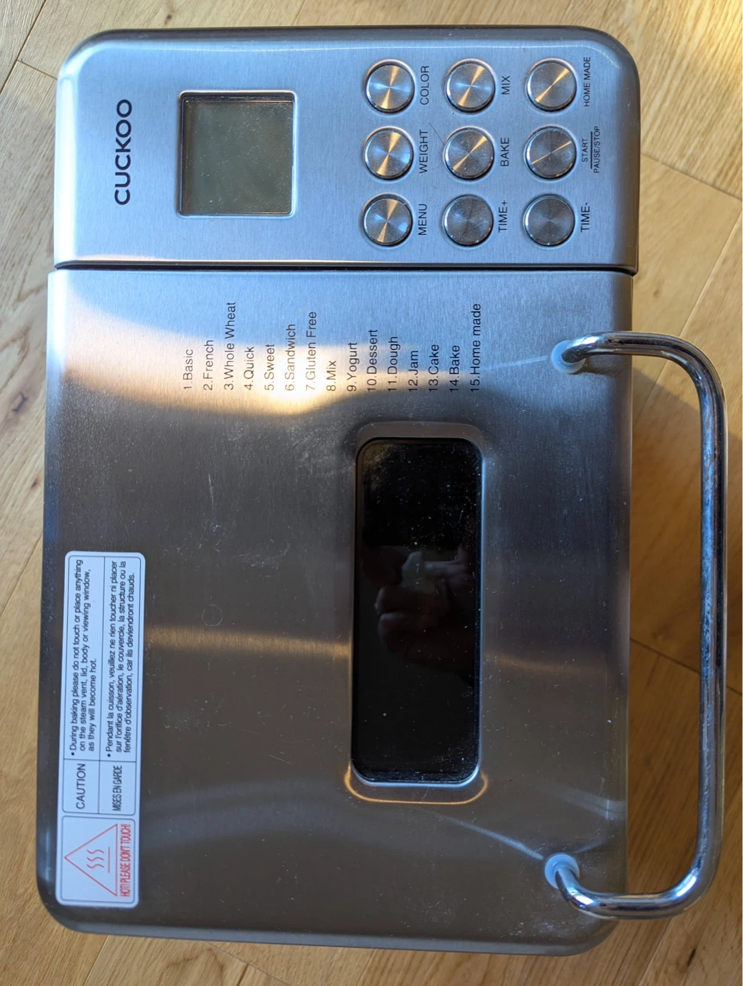 Cuckoo Stainless Steel Bread Maker - photo 2