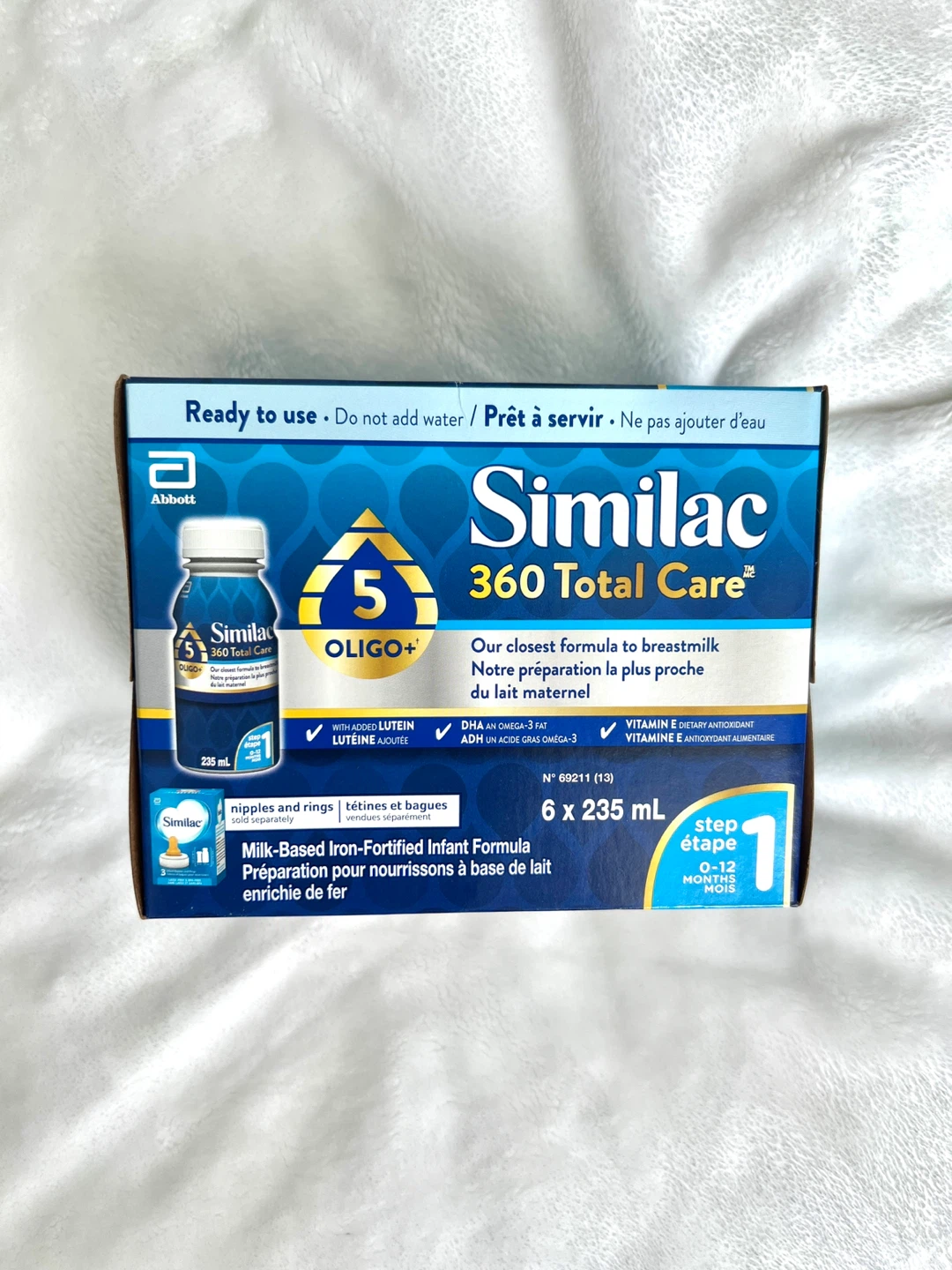 New Sealed Similac 360 Total Care Formula (6 x 235mL)