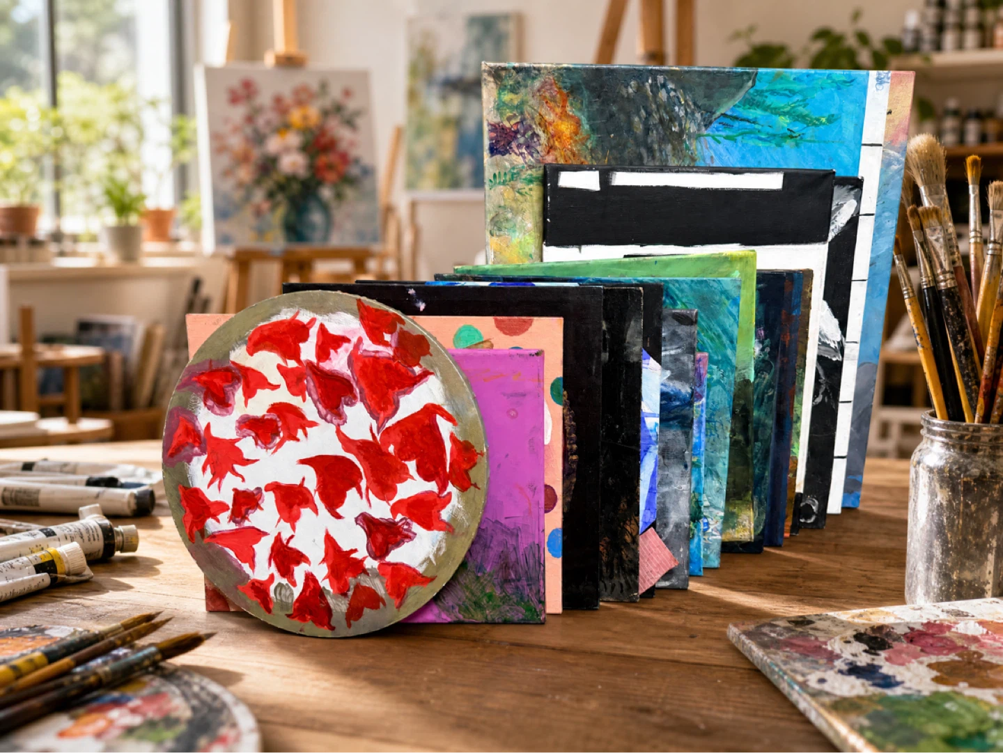 30 Different Canvas + Art Supplies Organizer Bag - photo 2