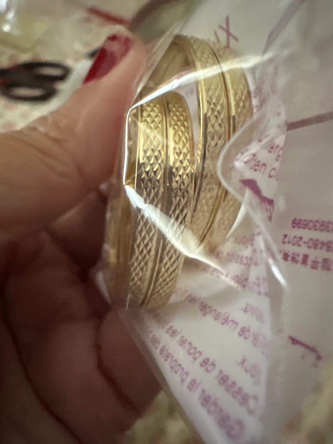 Xuping 14kGold laminated Hoop Earrings