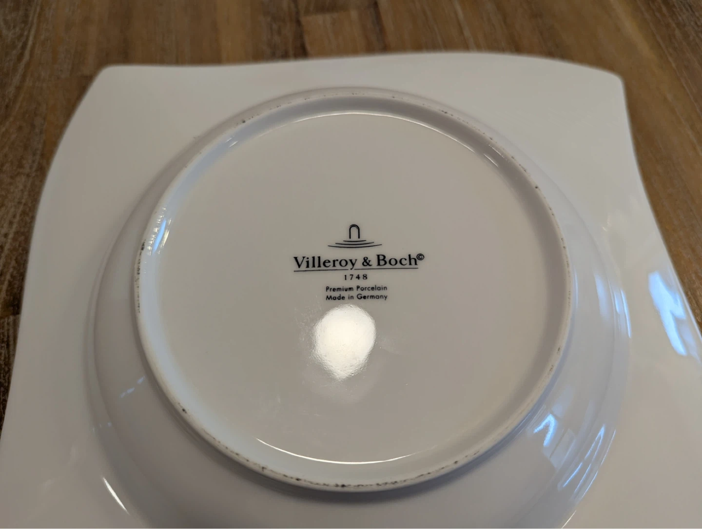 Villeroy & Boch Premium Porcelain Soup 4 Pcs Plates Set