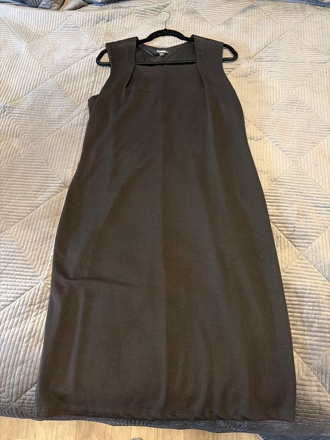 BRAND NEW black sleeveless dress
