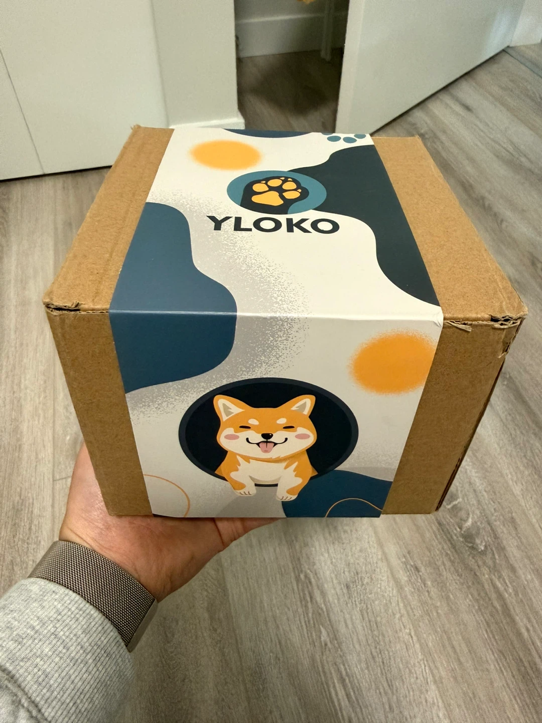Shiba Inu Ceramic Mug with Lid and Spoon - photo 3