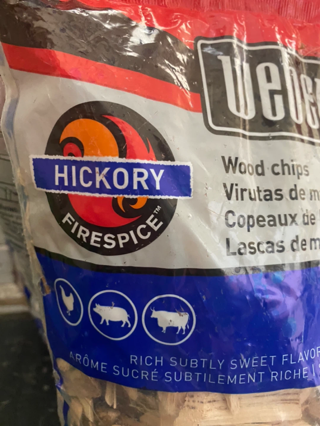 Hickory wood chips bbq - photo 2