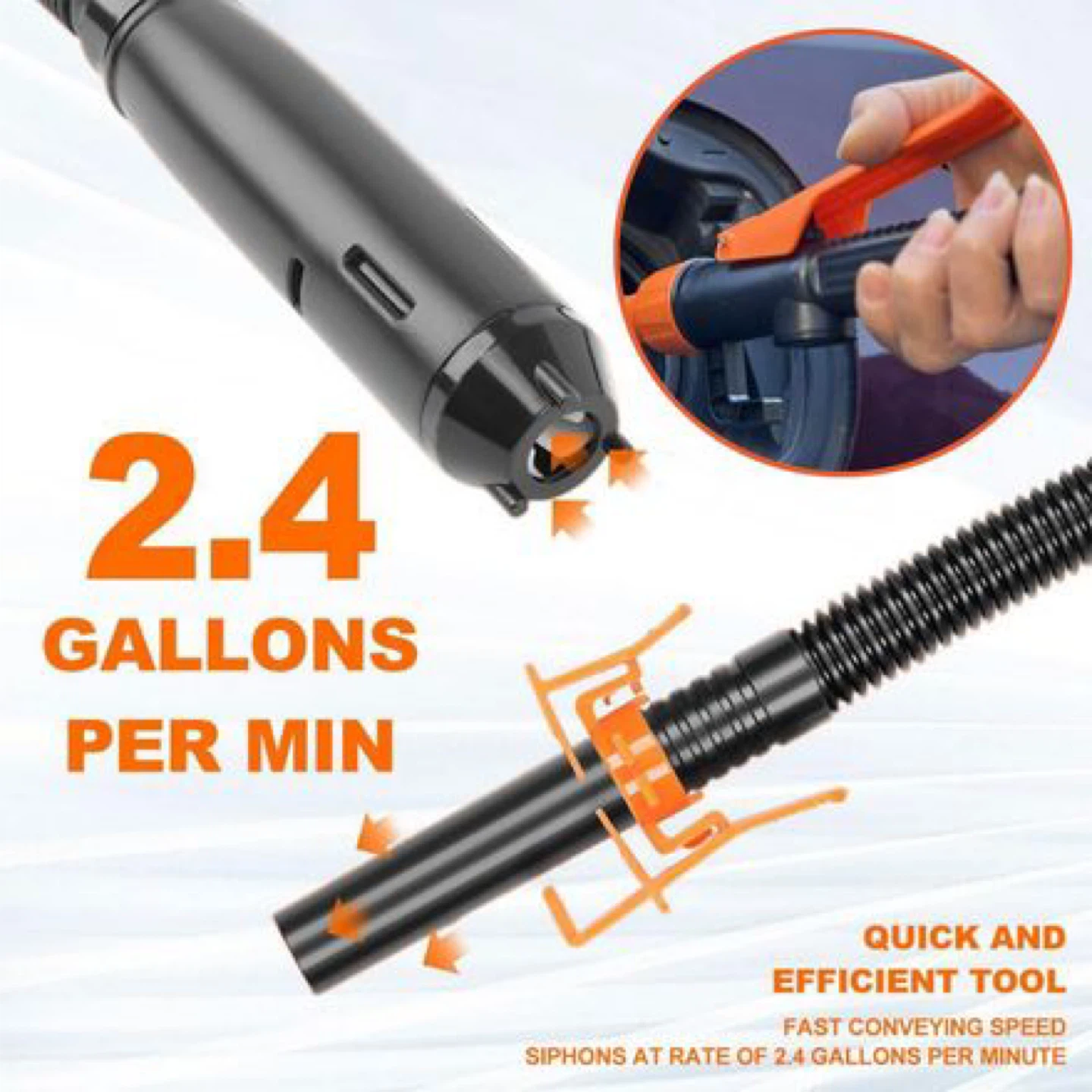 Portable Siphon Pump for Liquids - photo 4