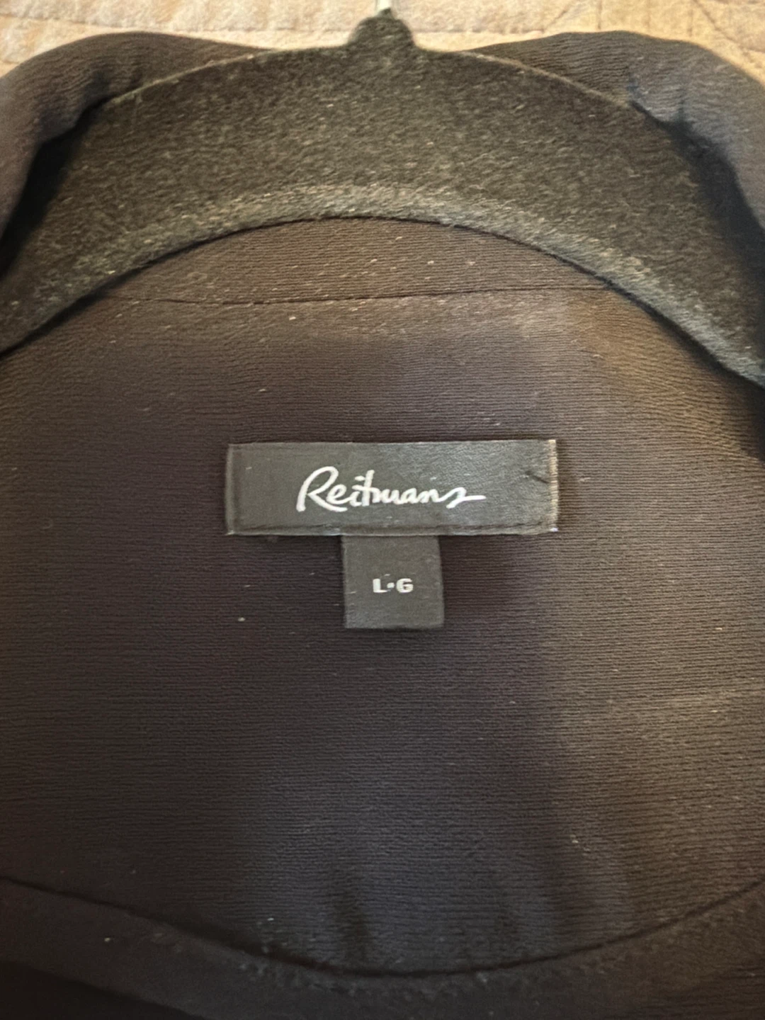 Black Open-Front Blazer Jacket - photo 2
