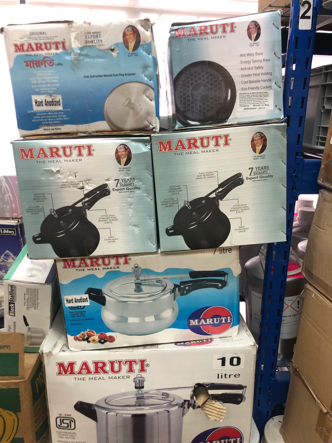 Maruti Hard Anodised Pressure Cooker - 3 Litre - photo 3