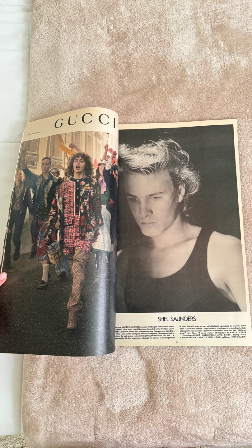 Interview X Gucci MADONNA Magazine Limited Edition ‘85  Reprint - photo 2