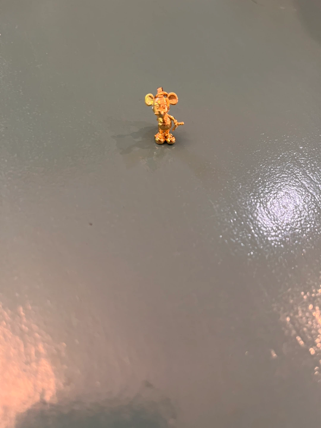 Gold-tone Mickey Mouse Charm Pendant - photo 2