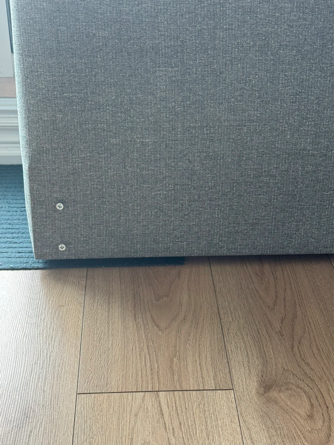 Grey Fabric Headboard - photo 3