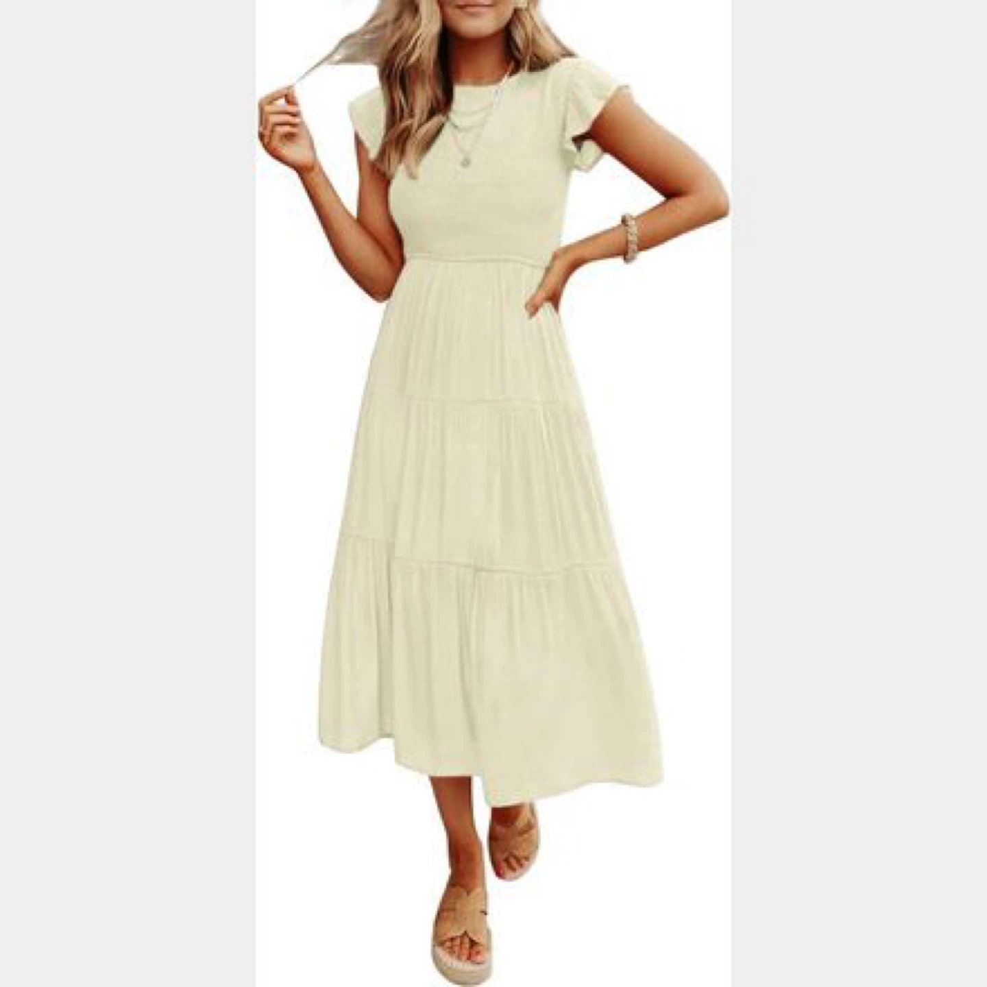 Women's Tiered Maxi Dress
