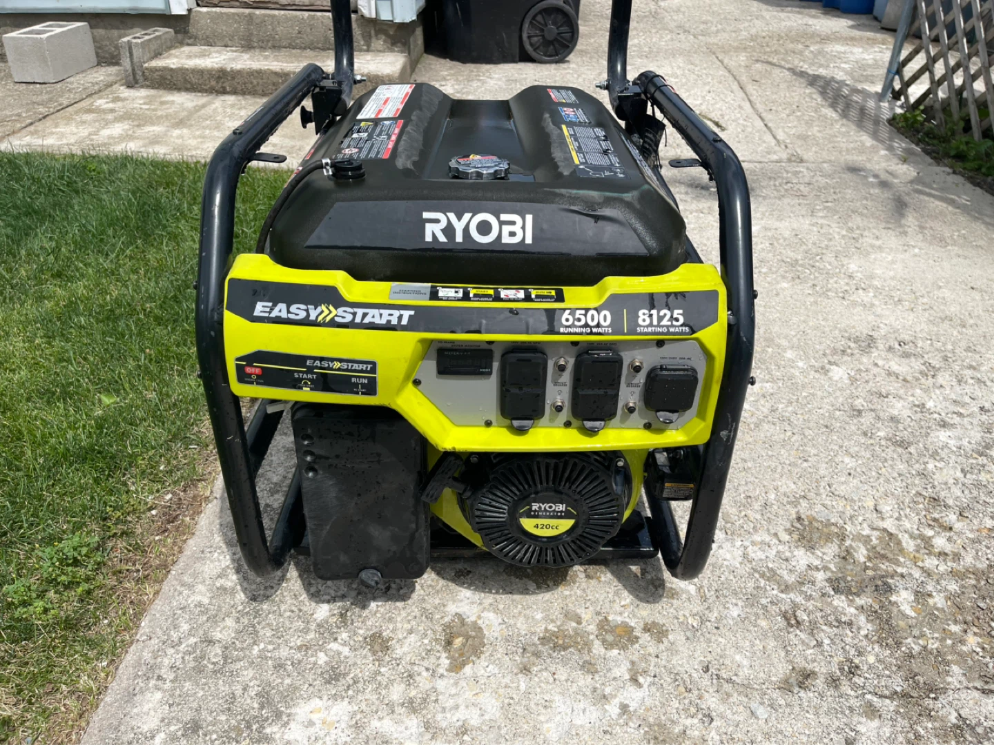 Ryobi 6500 watt Generator