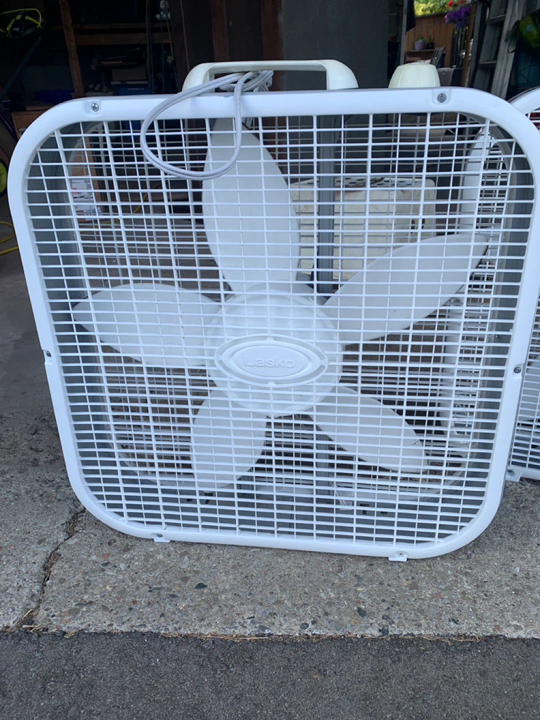 2 Lasko Box Fans