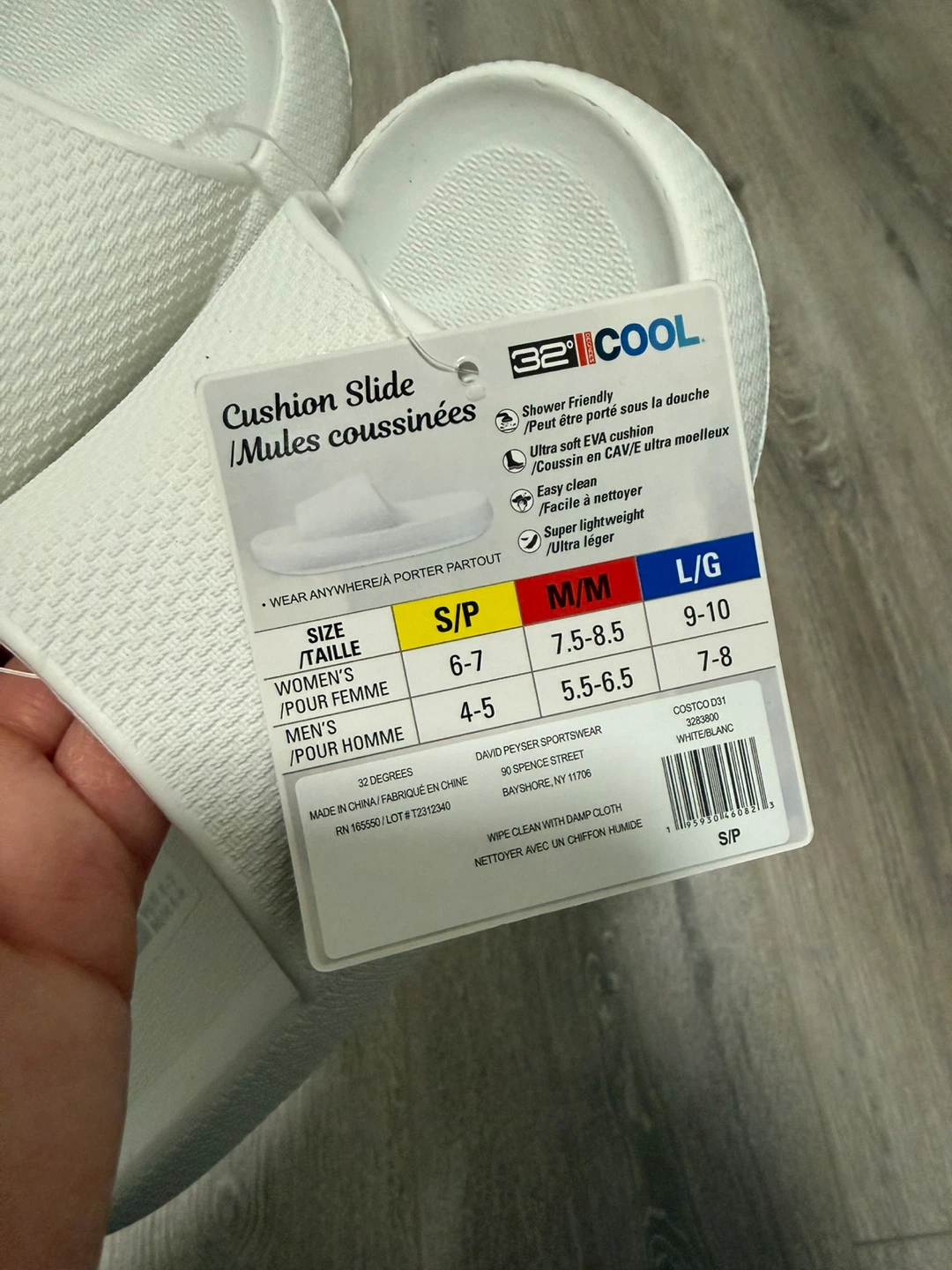 White Cushion Slides - photo 5