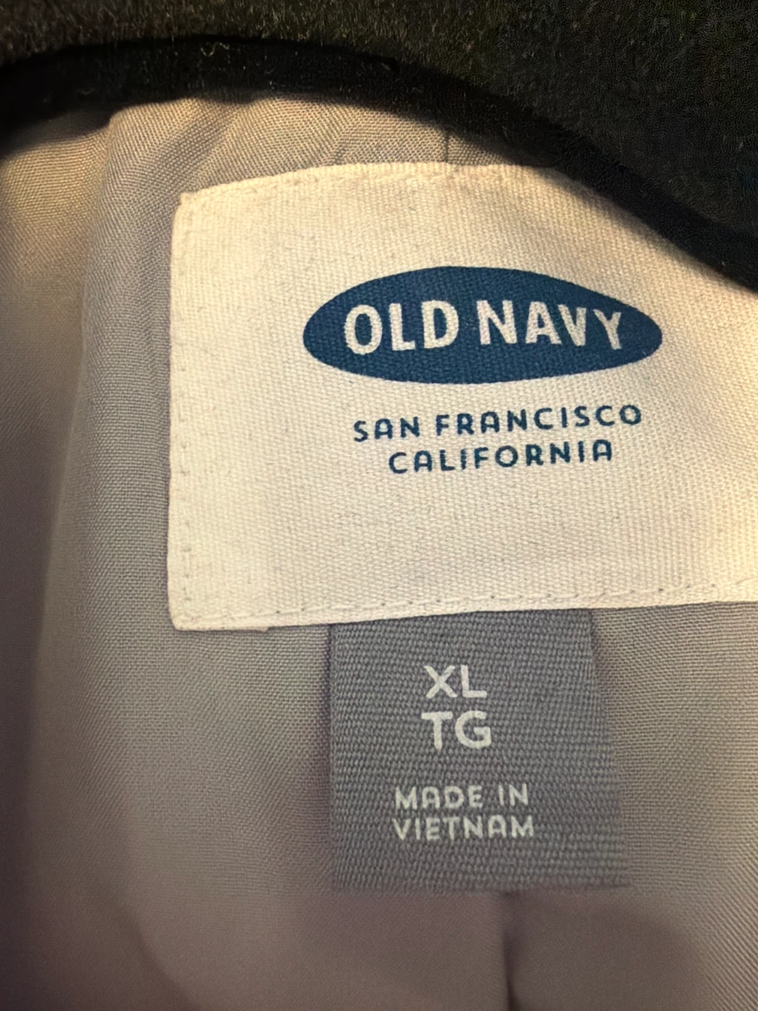 Old Navy Grey Wool Blend Coat - photo 2