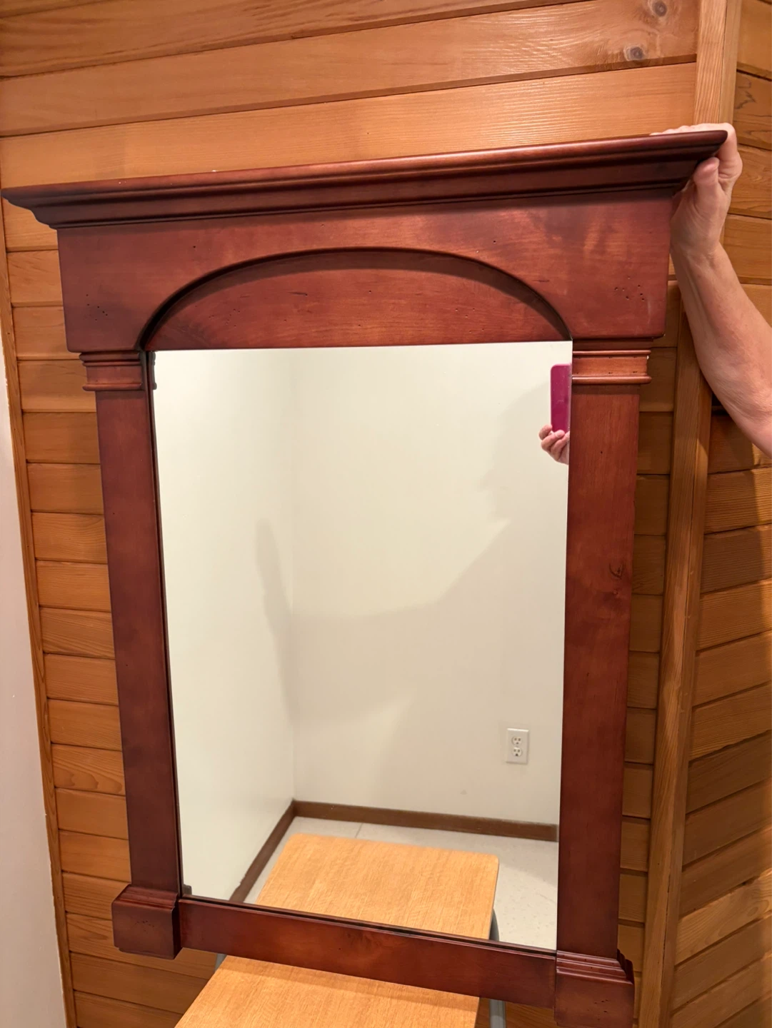 Ronbow Wooden Framed bathroom Mirror - photo 2