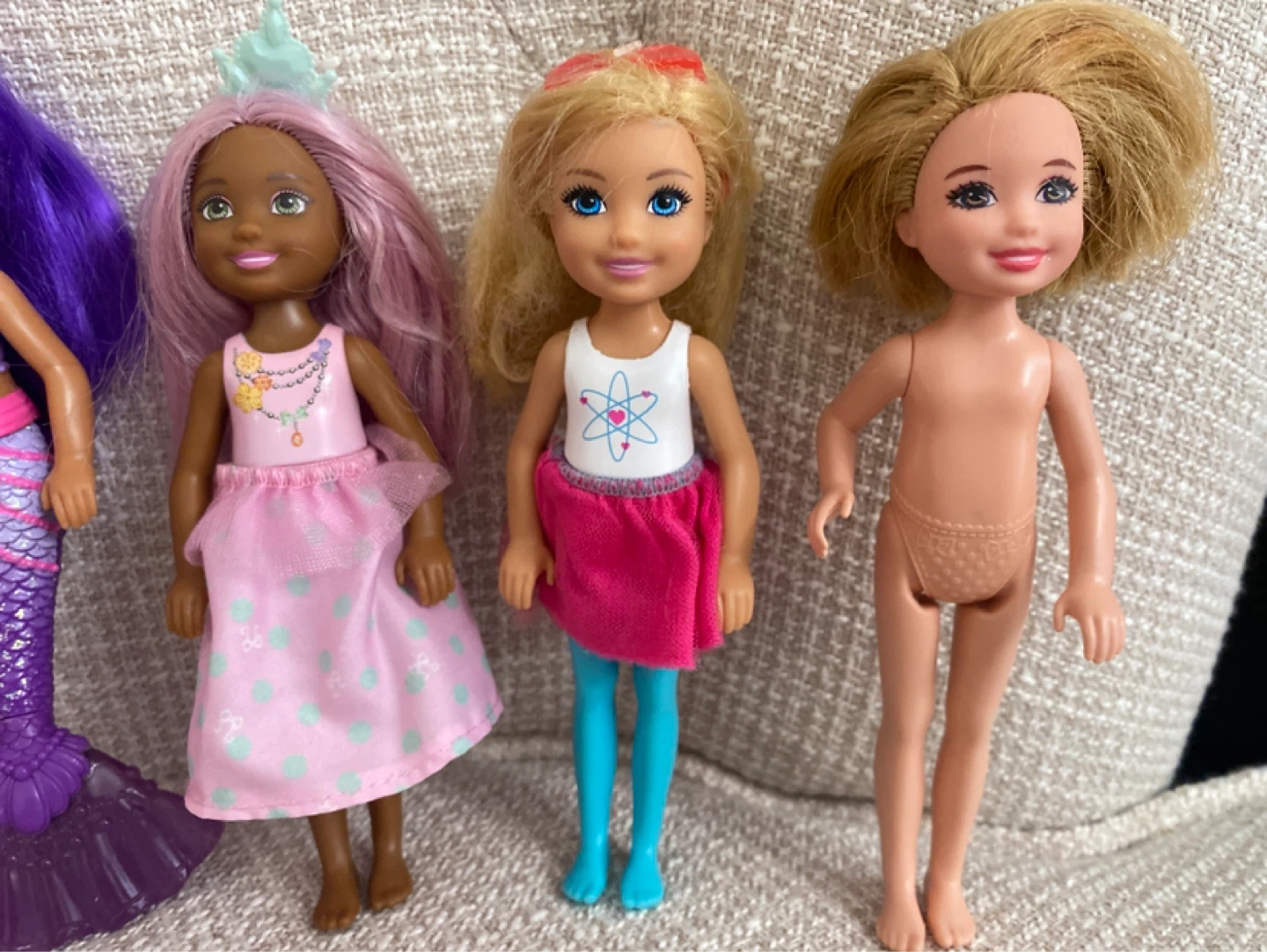 Lot of 8 Barbie Chelsea Dolls, Mermaid and Fairy - photo 4