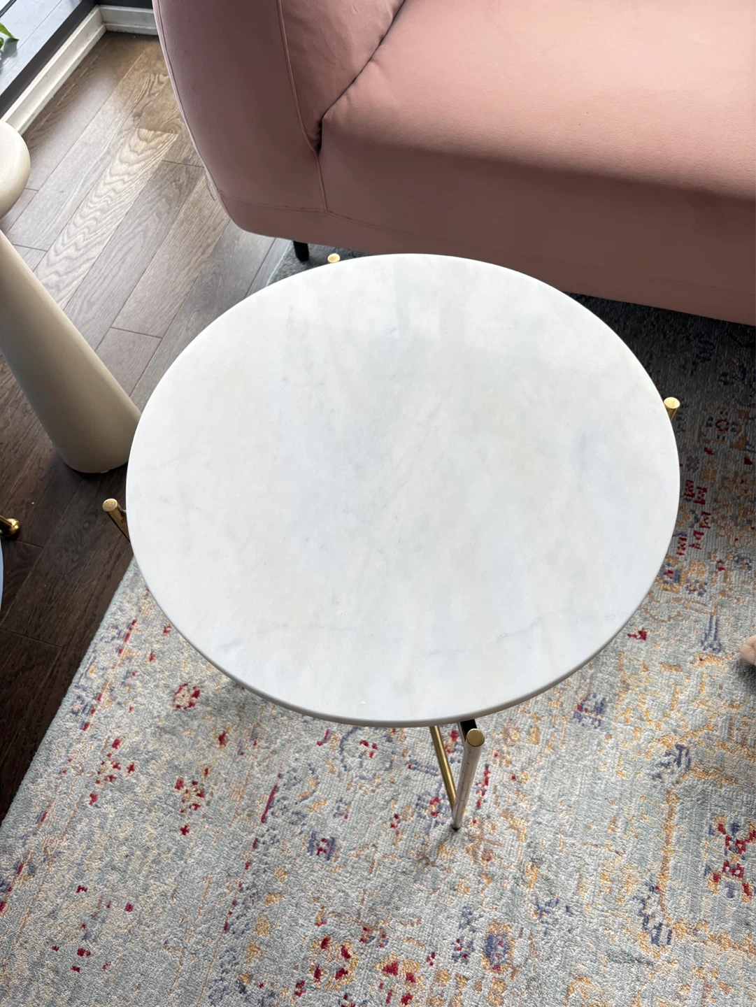 Marble Top Side Table