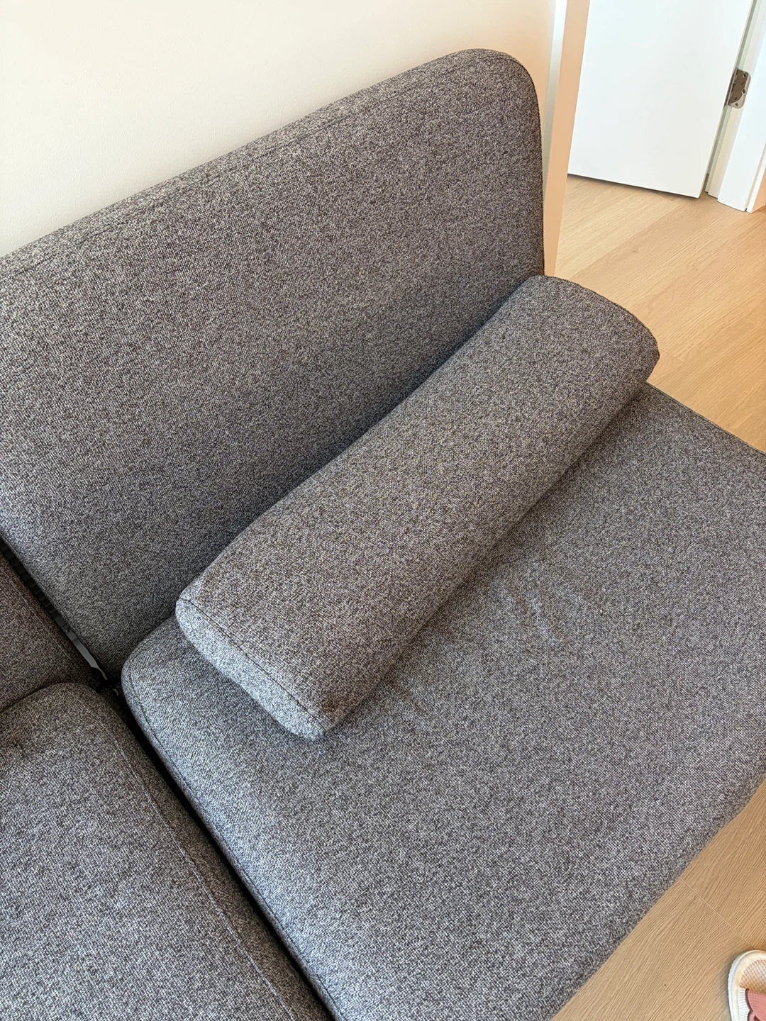 Grey Fabric Sofa bed - photo 2