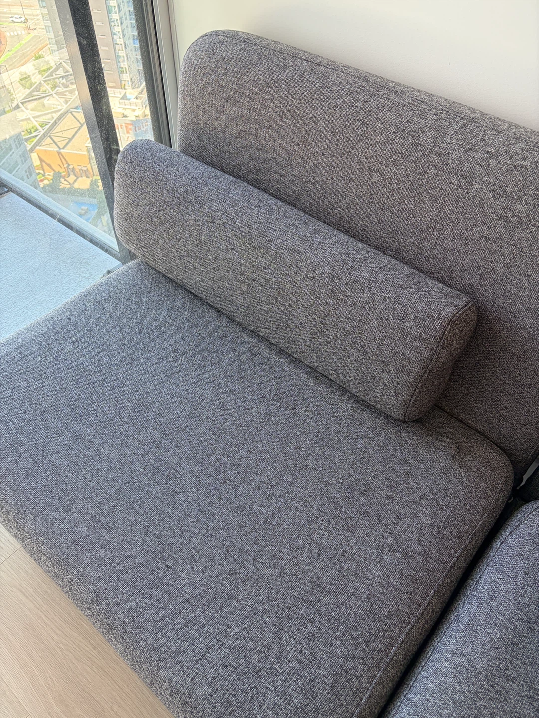 Grey Fabric Sofa bed