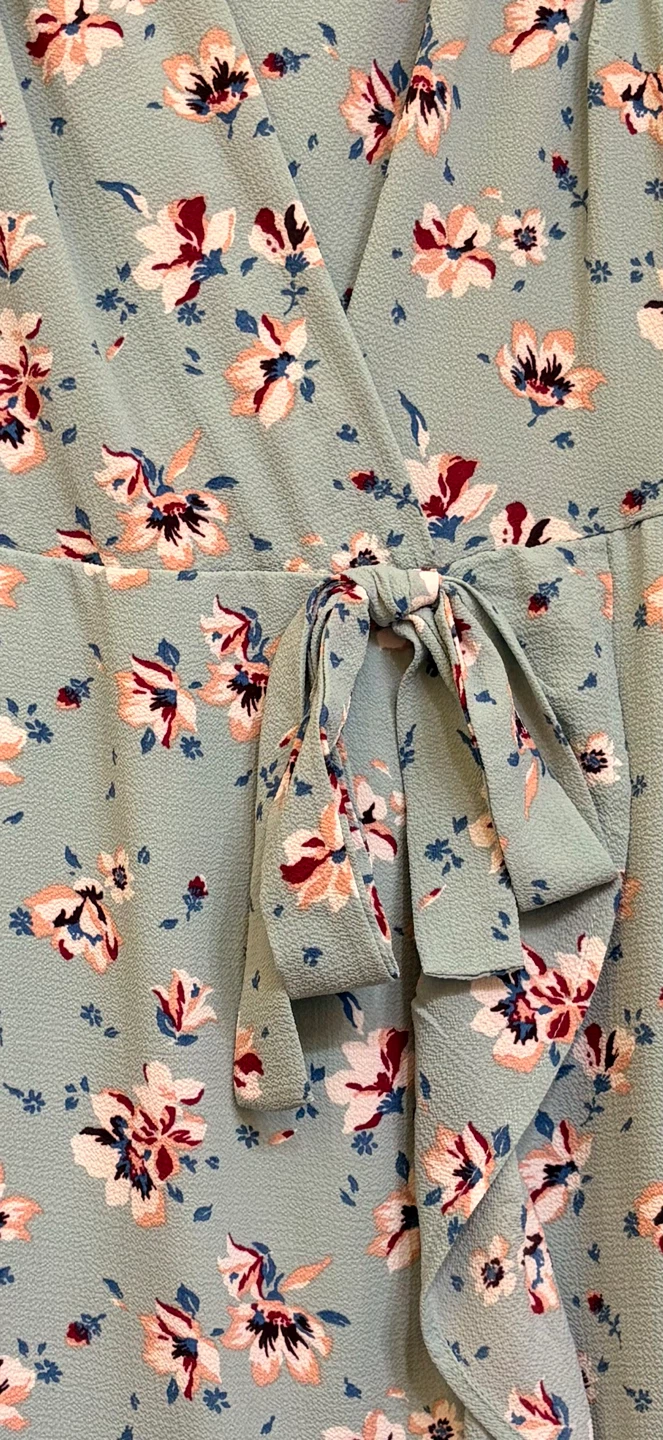 New Floral Faux Wrap Dress - photo 3